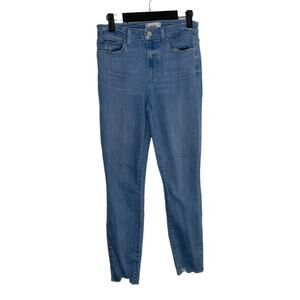 Paige Womens Jeans Size 27 Blue Denim Hoxten Ankle Skinny Leg Light Wash